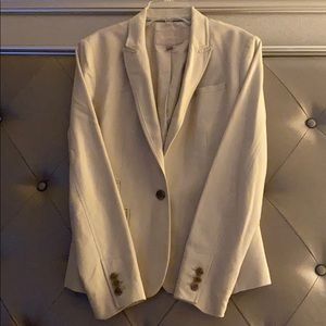 The Banana Republic tan Blazer.